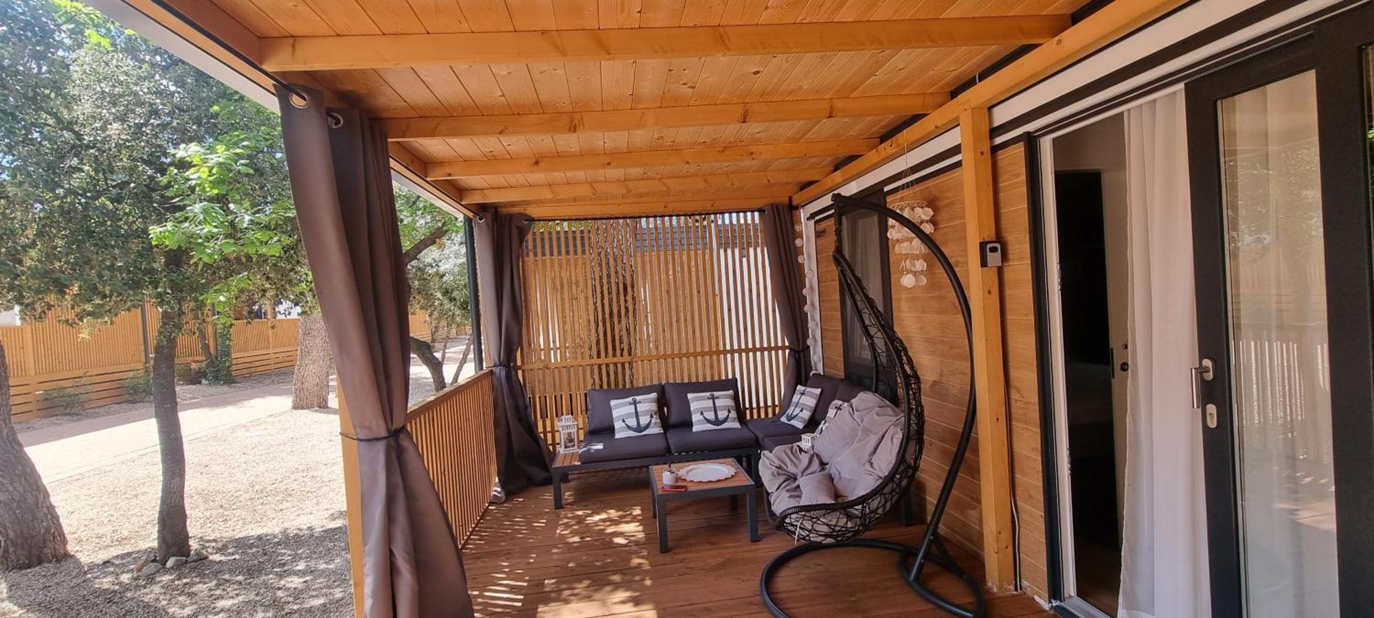 Mobile Home Tonka Biograd Na Moru Bagian luar foto